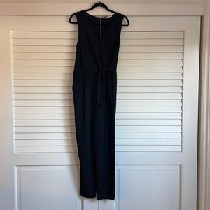 London Rose Black Romper/Jumpsuit